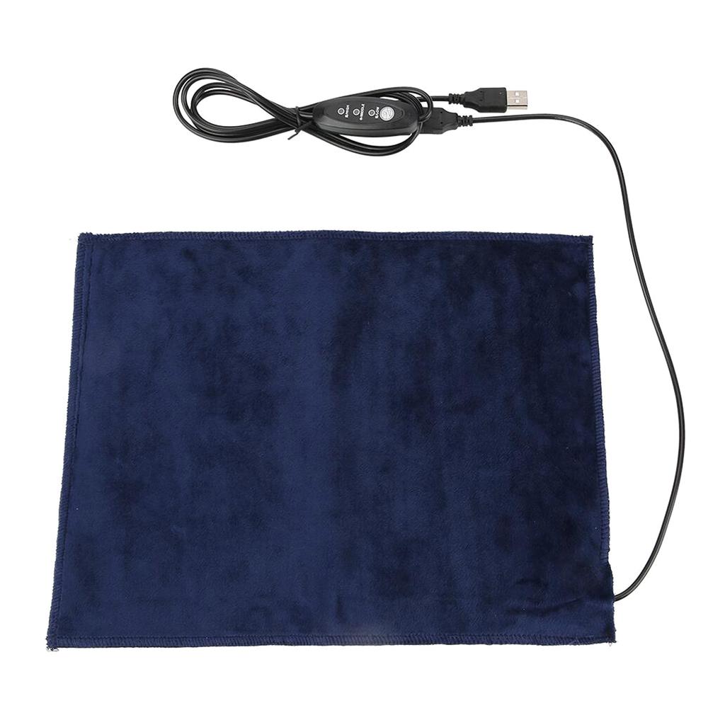 Pet Heating Mat 5V USB Electric Clothes Sheet Winter Plush Pad Warmer Bed Pad Temperature Carbon Fiber Cat Dog Heater