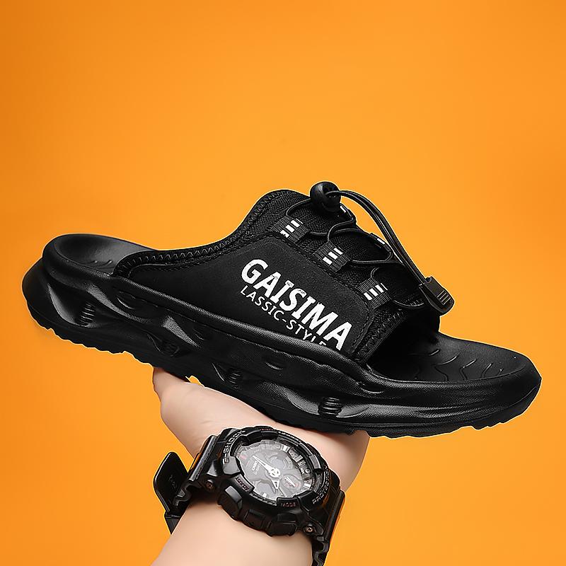 Fashion CYYTL Slippers Mens Summer Slides Outdoor Shoes Casual Beach Sandals Walking Comfort Luxury Designer Leather Lightweight Fashion