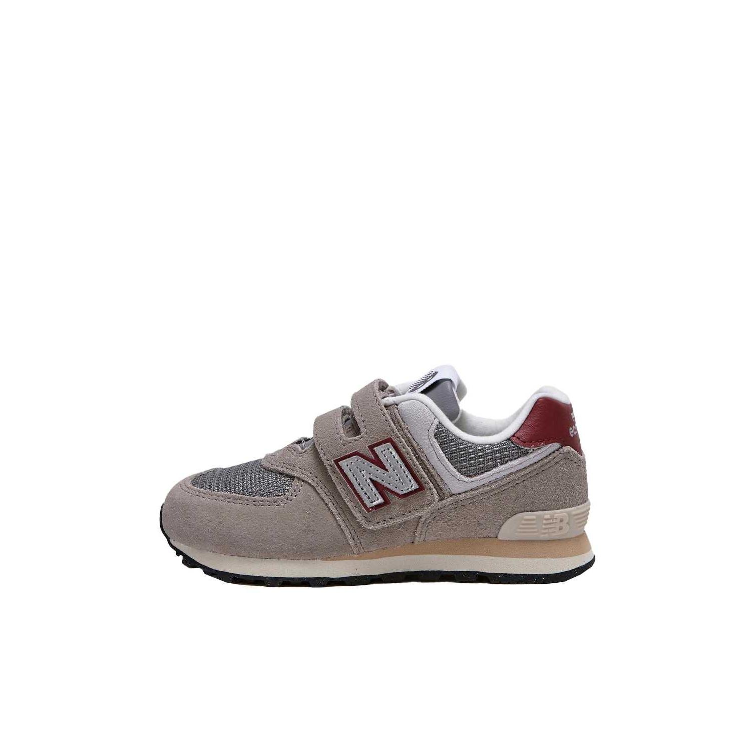 

New Balance 574 Synthetic Leather Comfortable Classic Retro Kids Casual Shoes Kids Shoes PV574SKB 33.5