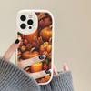 Pumpkin Happy Fall Autumn Phone Case Hard Leather For IPhone 16 15 14 13 12 Mini 11 14 Pro Max Xs X Xr 7 8 Plus Fundas