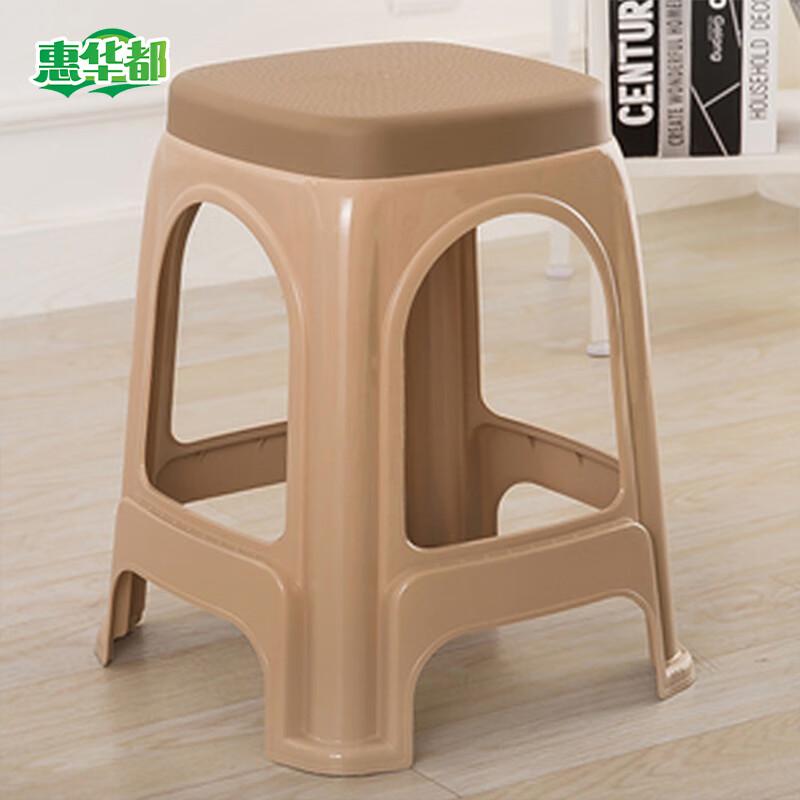 HUIHUADU Durable Non-Slip Plastic Stool