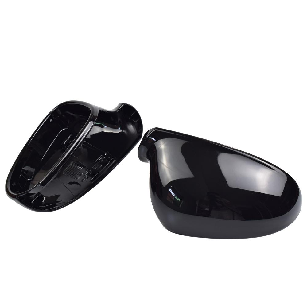 Seitenflügelspiegelabdeckungen Kappen für VW Golf MK5 GTI plus Passat B6 B5.5 für Jetta 5 (Carbon-Look) Sharan Variante EOS für