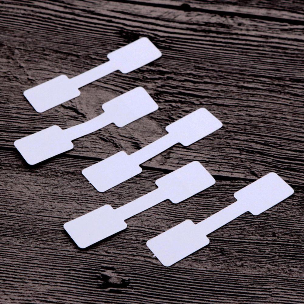 100Pcs Bracelet Stickers Necklace Paper Price Labels Display Tags Ring Sticker Hang Size
