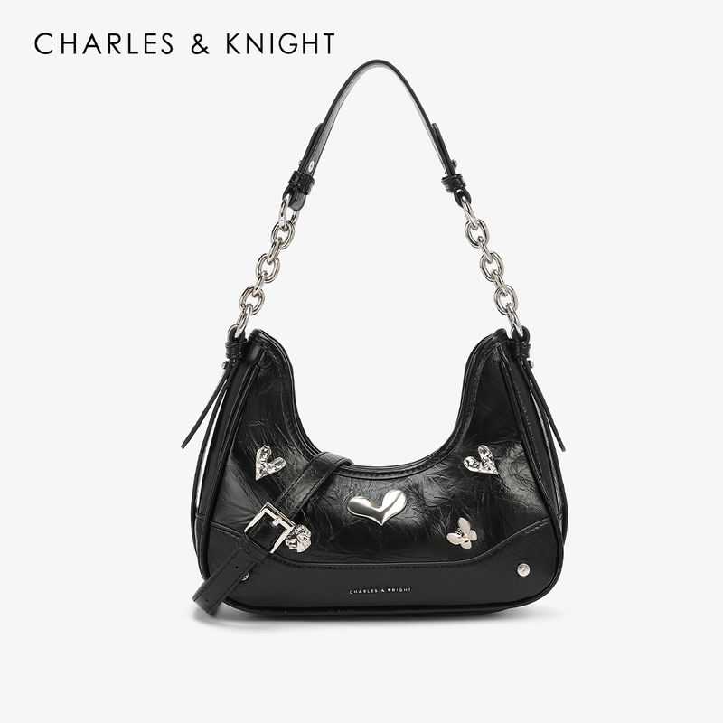 

24 New Silver Special-Interest Design Lower Bag Shoulder Crossbody Month