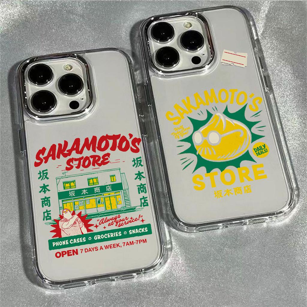 SAKAMOTOS DAYS Phone Case For iPhone 17 16e 16 15 14 13 12 11 mini Pro Max X XR XSMAX 8 7 Air Plus Transparent Soft Cover