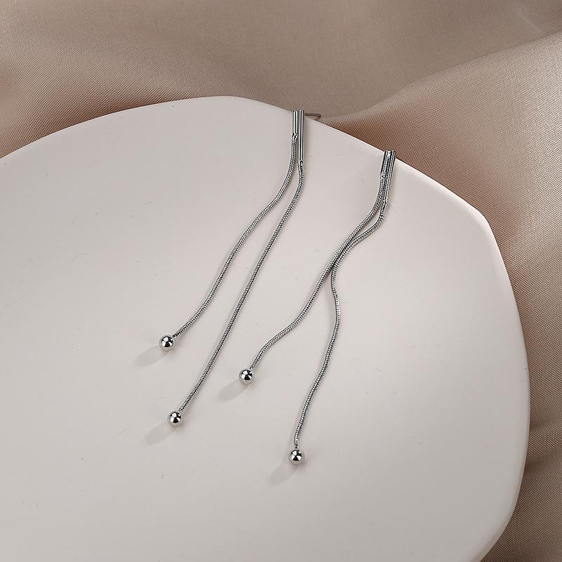 Lindon Copper Alloy Zirkón Náušnice Visiace náušnice pre ženy Darčeky na svadbu