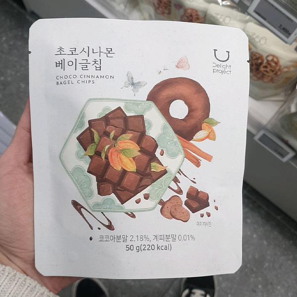Delight Choco Cinnamon Bagel Chips 50g One thing