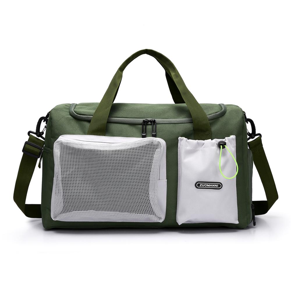 Gym Bag Large Capacity Travel Bag Dry and Wet Separated Luggage Bag Travel Boarding Bag Separation Shoes Bags