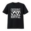 Creedence Clearwater Revival 60S 70S Rock Band Print T Shirt Retro Style Music Fan Vintage Washed Graphic Casual Unisex
