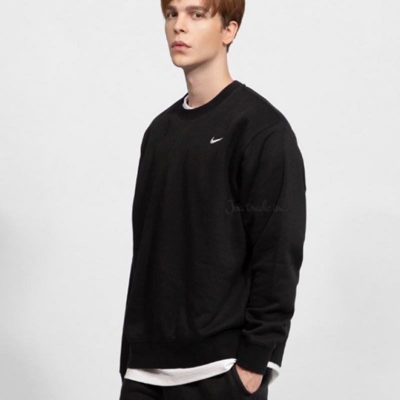 Nike Club Fleece Crew Unisex Brushed Sweatshirt Cj1614