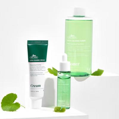 VT Cica Calming 3-Step (Cream 50ml / Essence 30ml / Toner 300ml)