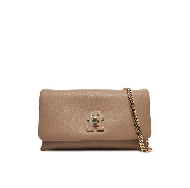 Handbag Tommy Hilfiger AW0AW17462 Beige