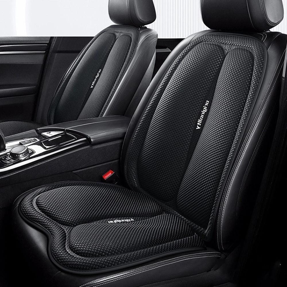 Isilkes Bilbarnstolsskydd Andningsbart Luftlager Svala Sätesskydd Halvklädda Smutsavvisande Fullständig Uppsättning Sätesskydd För Alla Bilar