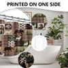 Drgilau Farmhouse Shower Curtain Rustic Bear Shower Curtain for Bathroom, Rustic Cabin Bath Curtains Decor Waterproof Farmhouse Country Bear Moose