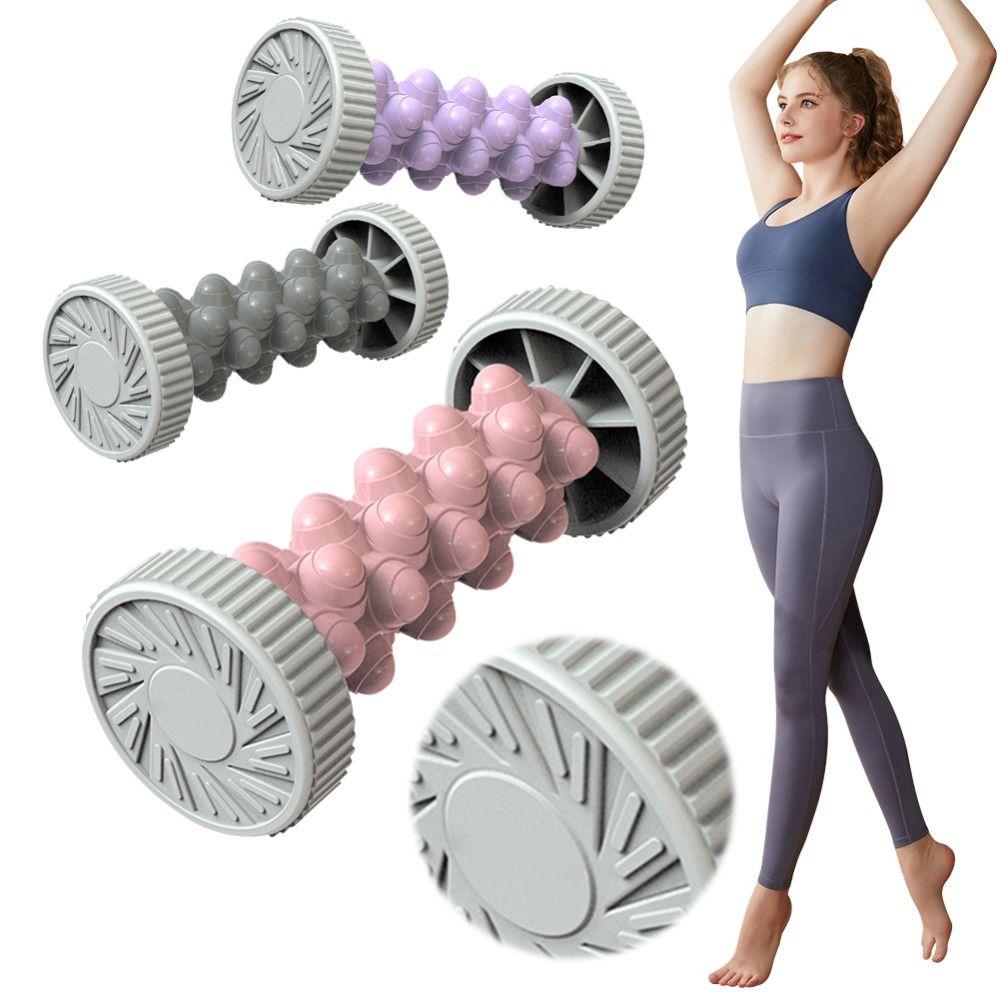 

Acupressure Foot Massager Roller Muscle Relaxation Foot Reflexology Tool Home фіолетовий