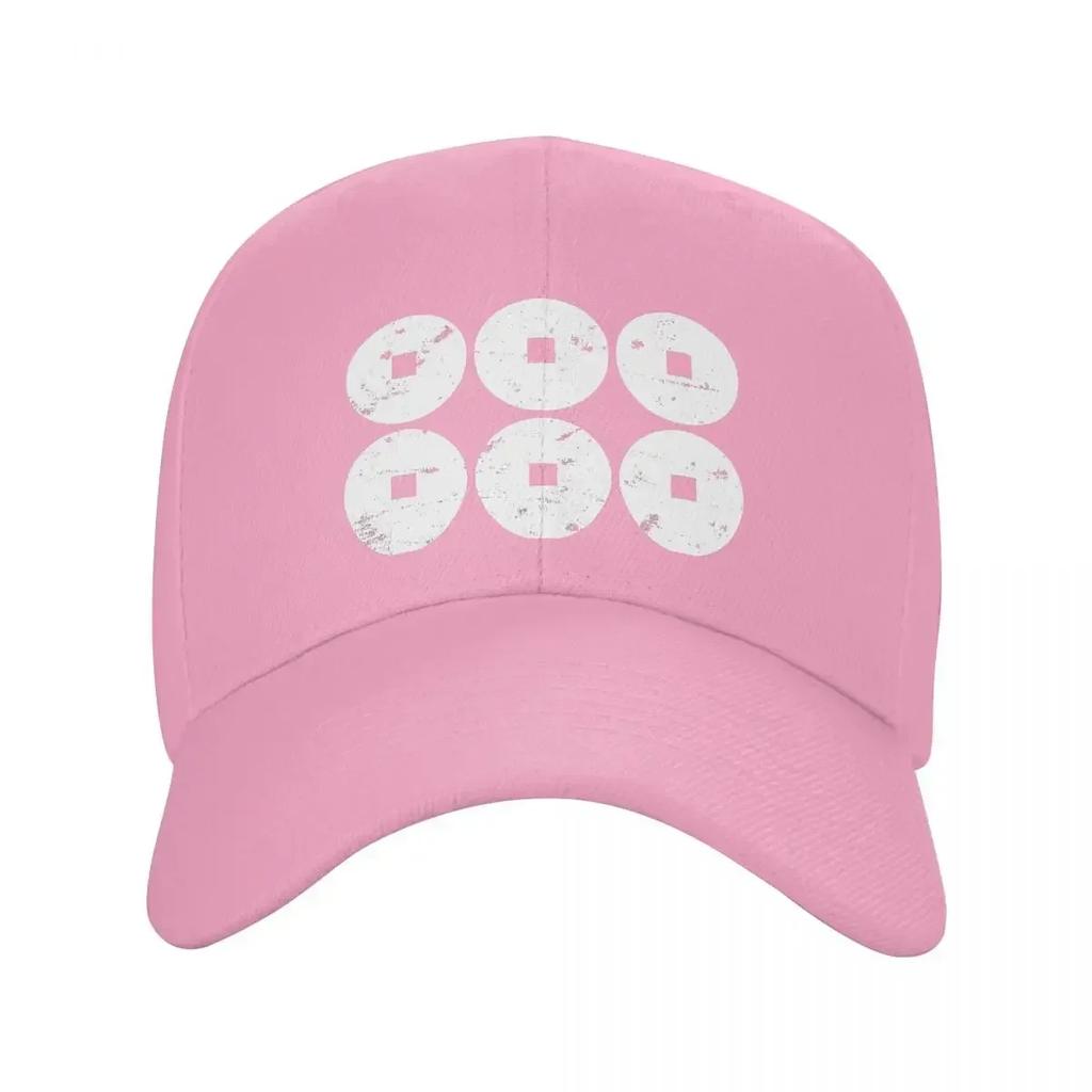 Washed Unisexs Baseball Cap Sanada Trucker Snapback Caps Dad Hat Japanese Clan Crest Logo Golf Hats