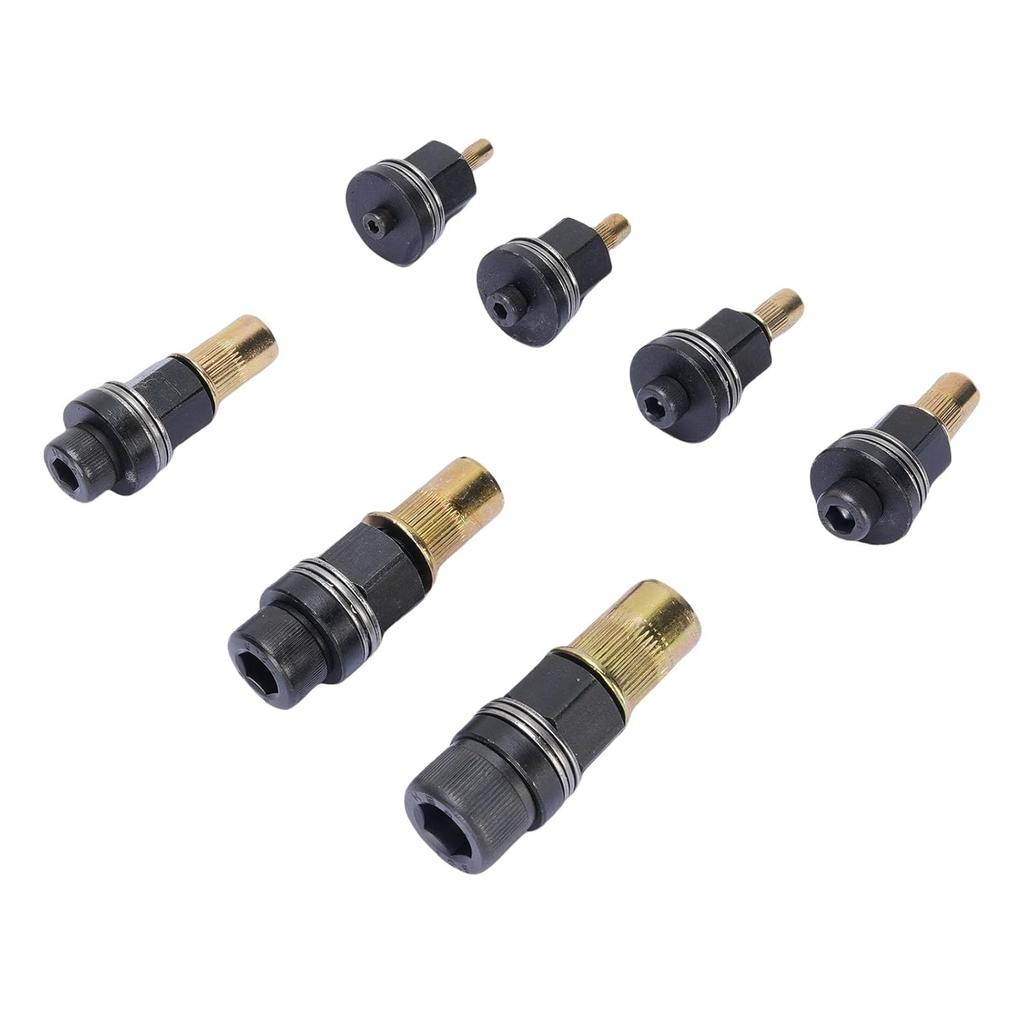 Rivet Nut Tool Set Hand Rivet Nut Tool Kit Nutsert Tool Kit with 7 Standard Sizes M3- for Furniture Automotive Industrial Construction