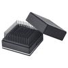 SALONIA Square Ion Brush Unisex Black