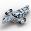 Galaxy Spacecraft Razors Building Blocks Bricks Spaceship Model Toy for Kids Xmas Easter Gift