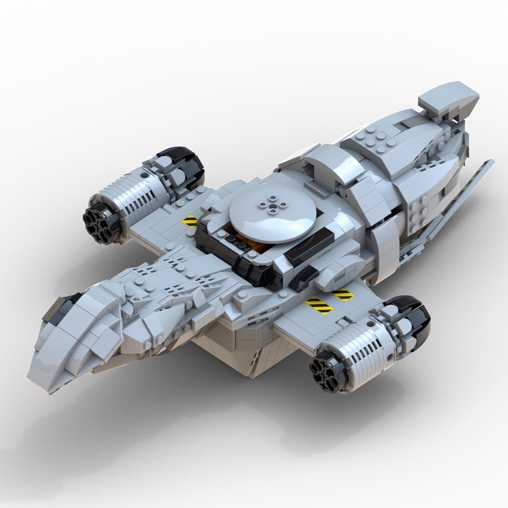 Galaxy Spacecraft Razors Building Blocks Bricks Spaceship Model Toy for Kids Xmas Easter Gift