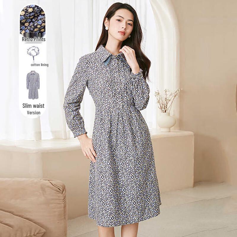 

JESSIE Chic Floral Shirtdress DMWHL206 M