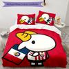 USA FC 3pcs Bedding Set Duvet Cover Closure Includes 1 Duvet Cover & 2 Pillowcases for All Seasons Bedroom Home Dorm Decor
