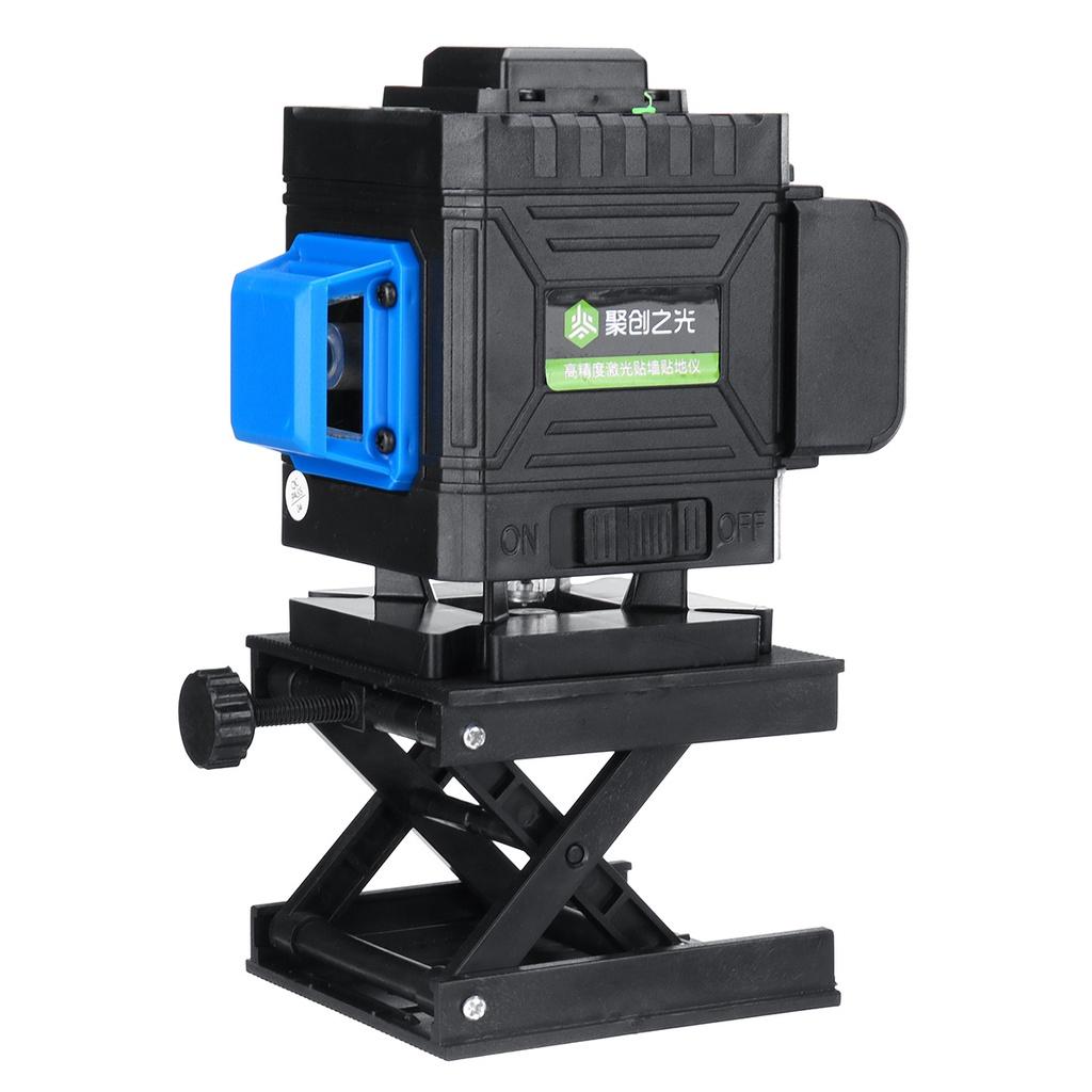 16 Line 4D Laser Level APP Control Self-Leveling 360 Horizontal and Vertical Cross Super Powerful Blue Laser Level 5000 mAh