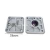 2pcs Tire Changer Machine Part 70mm Small Cylinder Front +Back Aluminun Cover