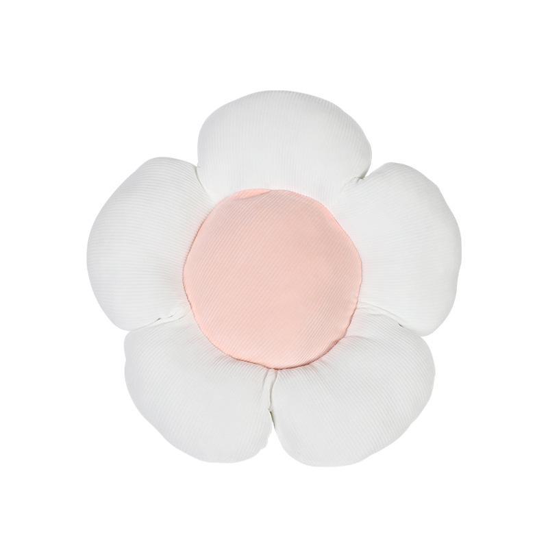 Mała poduszka na zagłówek samochodowy z kwiatowym wzorem, poduszka pod kark dla komfortowego podparcia