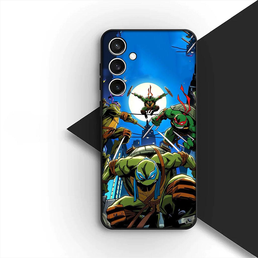 

for Motorola Moto G86 G57 E14 E15 G14 G34 G67 G84 G24 A54 G15 Power E22 Phone Cover Soft Case Ninjas Poster Turtles Wallpaper Motorola Moto G86