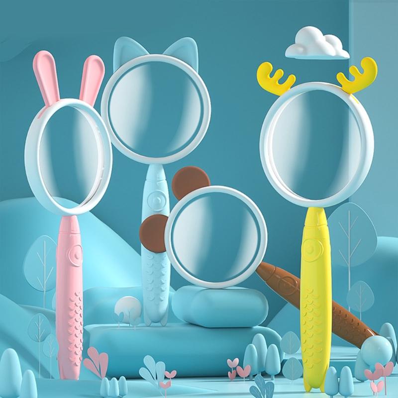 Kunststoff Handlupe Hochwertige Optische Linse Vergrößerungsglas Lesen Kunststofflupe Kinder Kinder