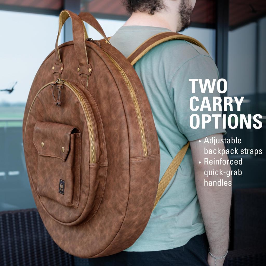 Pratos MEINL Pratos Meinl Série Vintage Hyde MVHC22LB Marrom Claro []