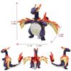 Large Pet Pok É Mon Plush Earth Turtle Huangyan Wolf Soloya Fierce Carp Dragon Spray Fire Dragon Toy Doll Plush Toy Chi