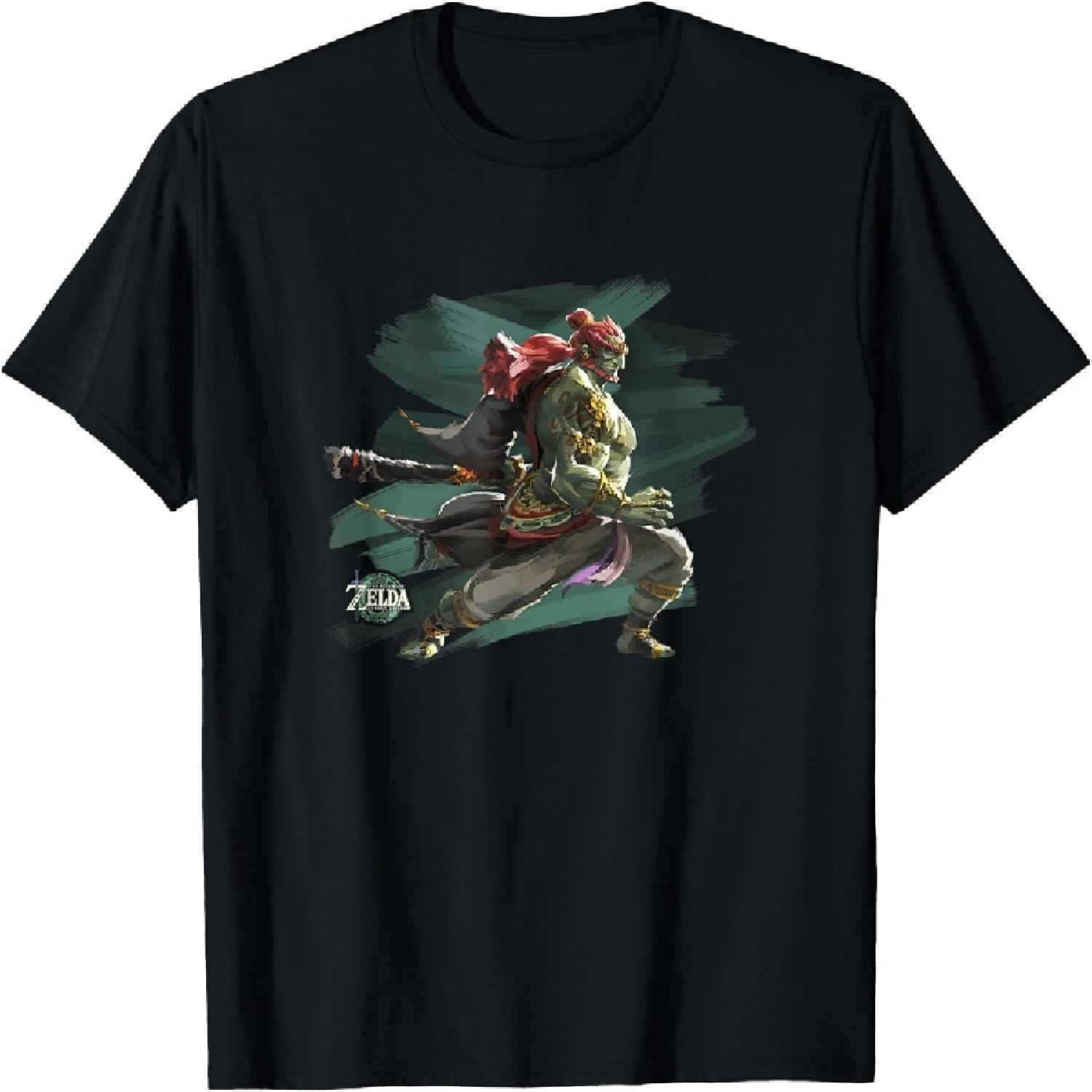 Футболка с рисунком Ганондорфа из игры The Legend of Zelda Tears Of The Kingdom S