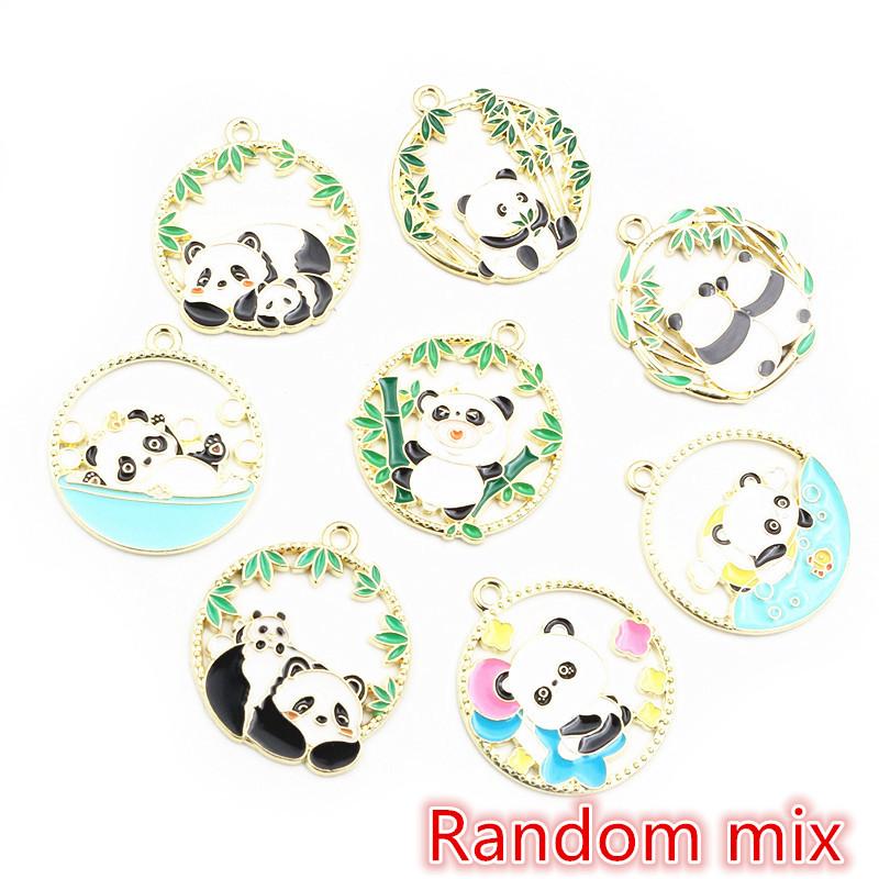 10pcs Enamel Small Cat Charms Pendant DIY Jewelry Making Accessories for Earring Bracelet Necklace Finding Craft Supplies