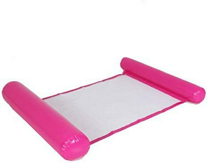 Double-Use Floating Lounge: Foldable Hammock, Net Backrest & Sofa