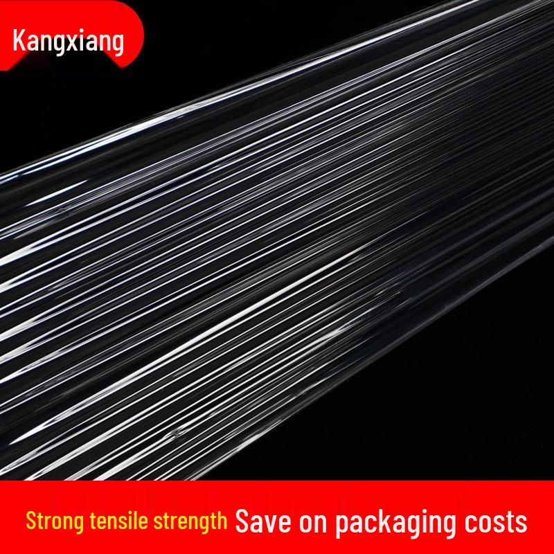 PE Stretch Cling Film, 5cm Wide, Transparent Self-Adhesive Plastic Roll for Industrial and Food Use