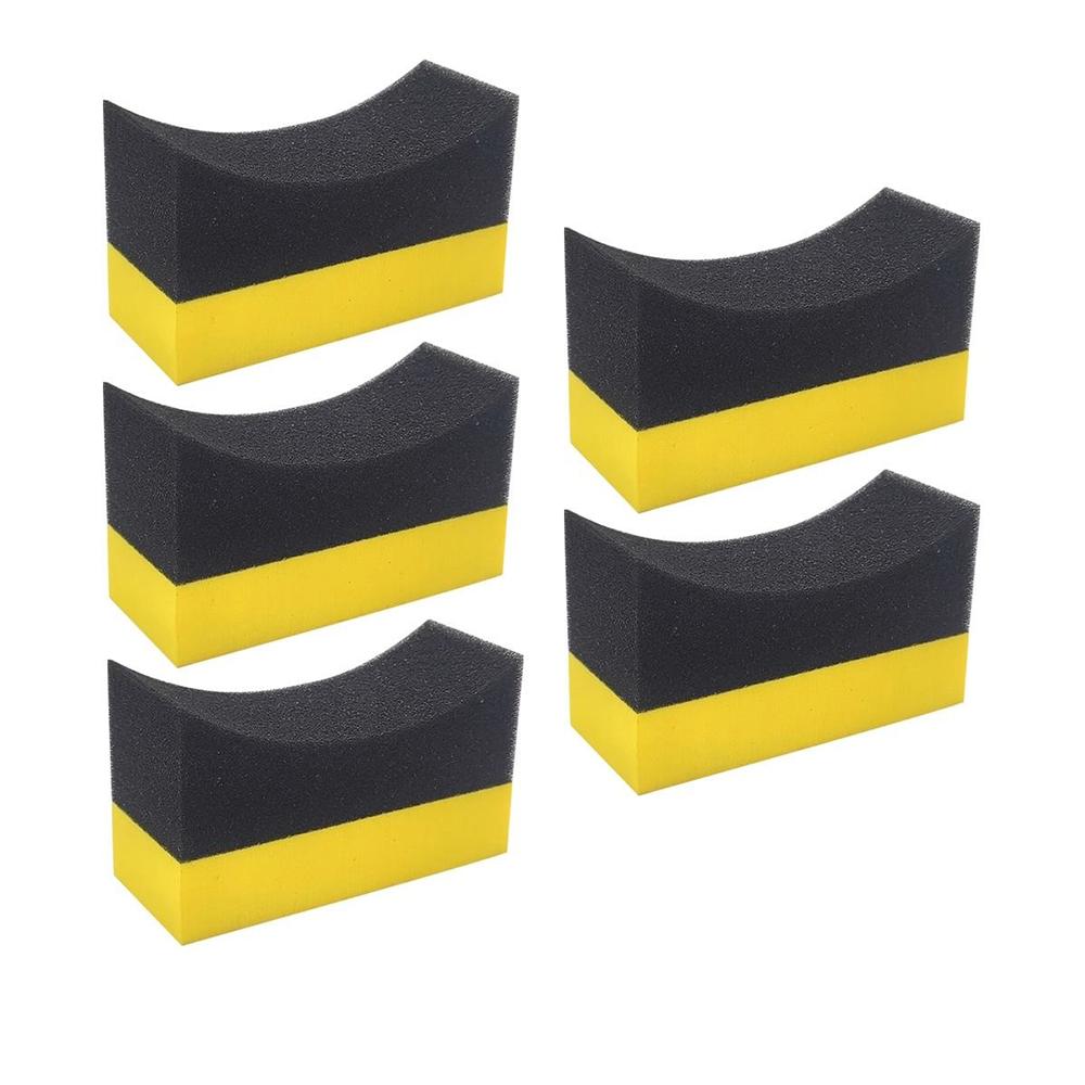 1/5/10pcs Auto Cleaning Sponge Brush Set for Car Wheel Tire Wash Wipe Water Suction Sponge Pad Wax Polishing Tyre Brushes Tools