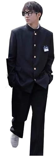 

[Housaku Co., Ltd.] School Uniform Cosplay Costume for Boys, Male Crossdresser, Fancy Dress, High School Student Outfit, Cheerleading Squad, School Un