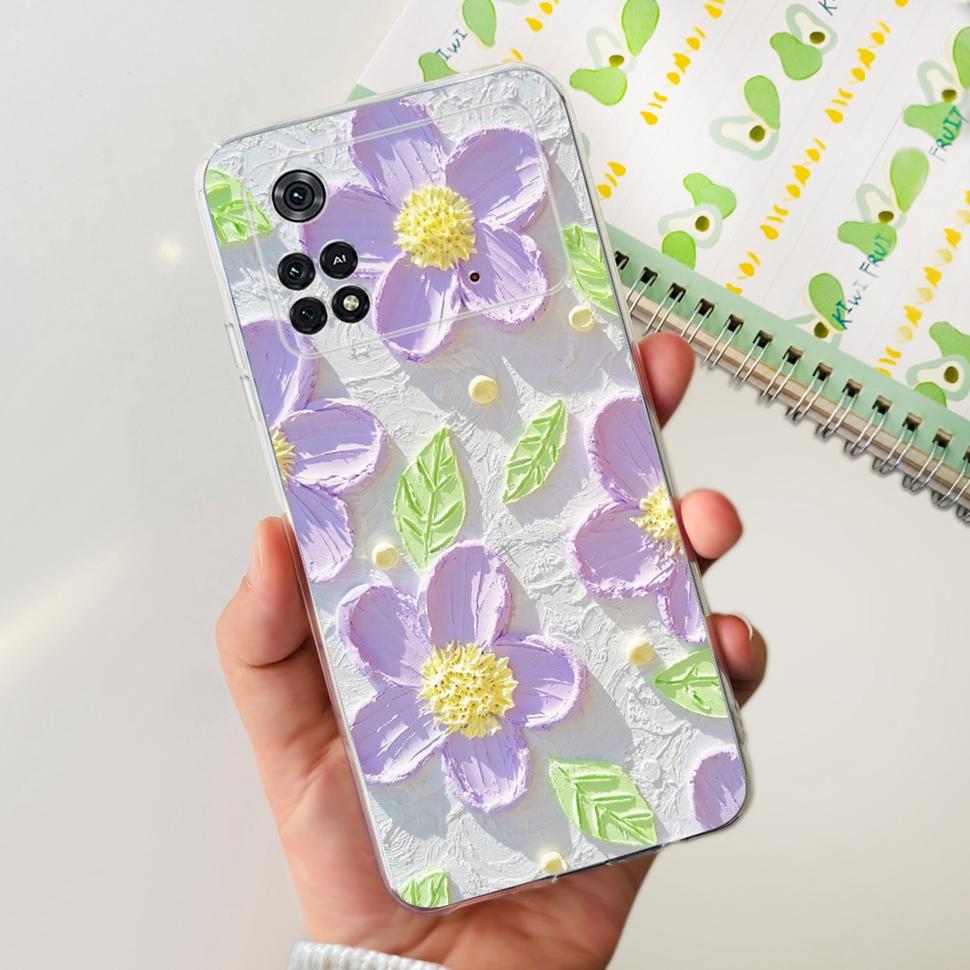 Beautiful Butterfly For Xiaomi Poco M4 Pro Case Silicone Soft Fundas Phone Back Cover For Xiaomi Poco M4 PocoM4 Pro 4G 5G Bumper