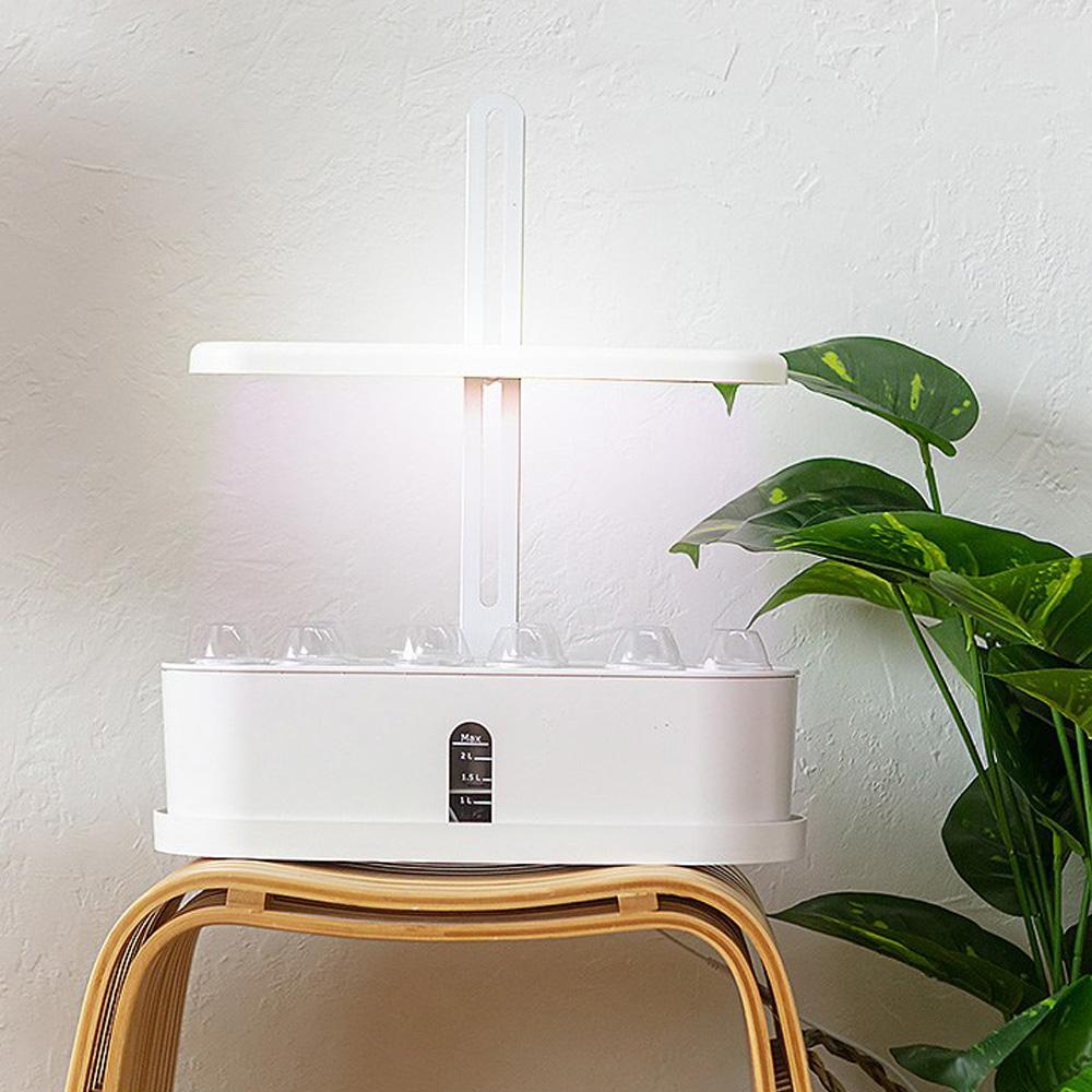 10 Pods Hydroponic Growing System, Indoor Herb Garden Kit with Grow Light, Smart Garden for Home