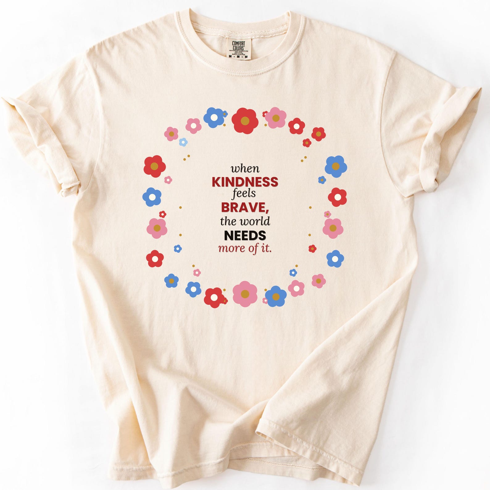 Radicalized by basic decency Shirt, Compassion is not radical, Liberal tee, Political merch, Political Protest Shirt, Feminist Activist Gift M