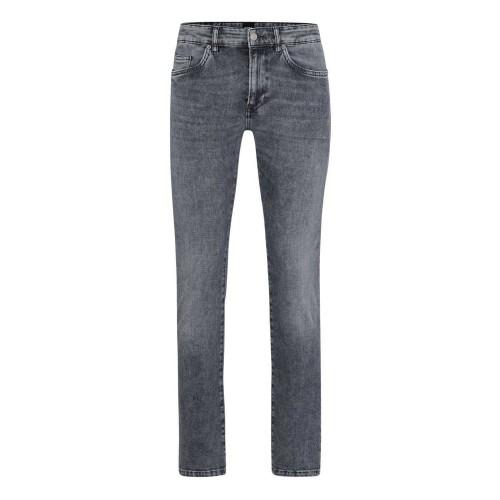 Boss Mens Delaware 3 Leather Patch Jeans