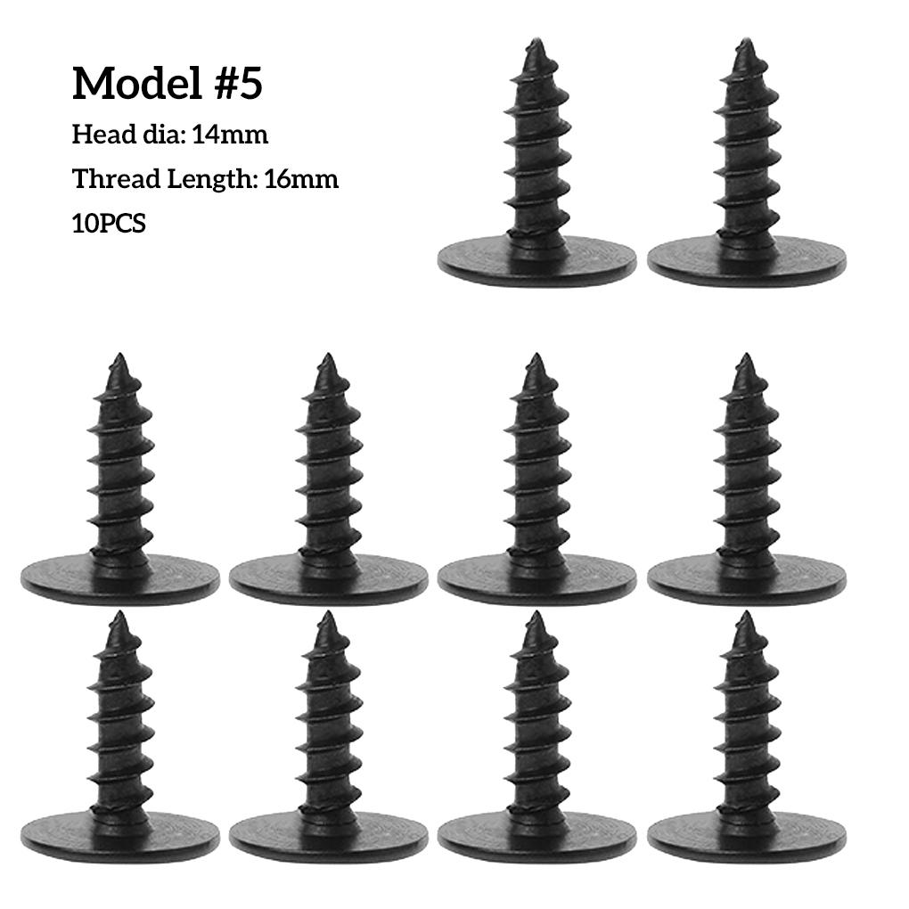 10Pcs Car Clips Screws Fastener For A3 A4 A5 A6 A7 A8 Q3 Q5 Q7 For