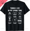 Things I Do Spare Time Bowling Funny Bowler Unisex Women Kids TShirt Y2k Kawayi Couple Custom TShirt  Camisas Streetwear