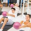 Fitness Ball Small Inflatable Gym Ball Yoga Equipment for Thigh Leg Arm Abdomen Butt Belly Training Fitness Rehabilitation Spa