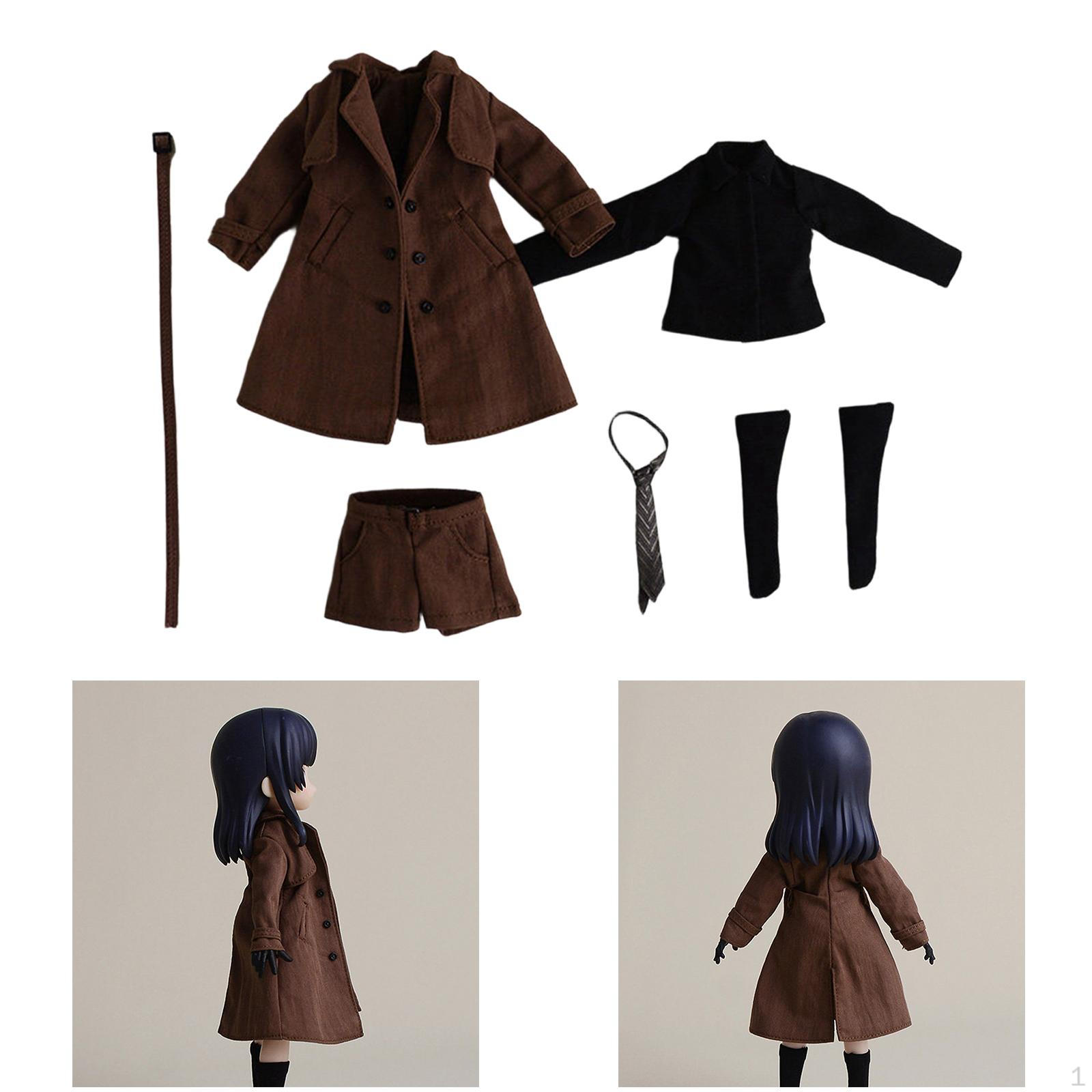 

1/ Figure Set Cute Toy Stylish Unique Cosplay Birthday Compact Gift Versatile Cosume Socks Shorts кофейный
