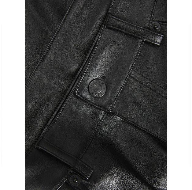 Jack & Jones Kenya Straight Faux Leat JJXX high waist брюки