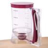 Plastic Crepes Batter Separator Hand-Held Batter Funnel BPA Free Pancake Batter Dispenser  Muffin