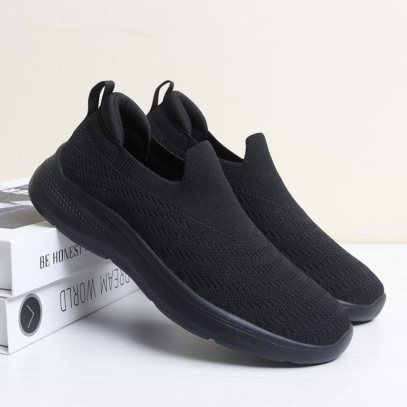 Fashion Mens Casual Shoes Hollow Breathable Mesh Loafers Men Lightweight Walking Shoes Slip on Big Size 39-48 Driving Loafers Men